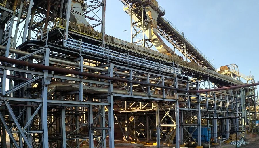 Elétrica e instrumentação de caldeira