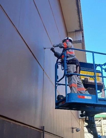 SPDA e aterramento industrial